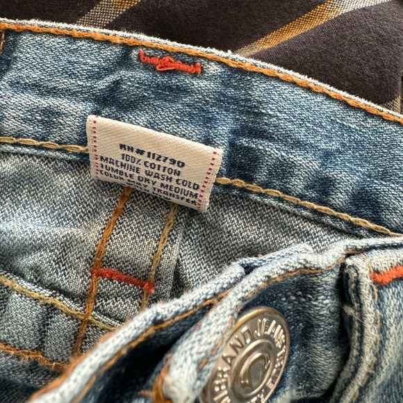 True Religion Girl’s Extreme Flare Boot Cut Jeans Size 8 y2k - Picture 14 of 14